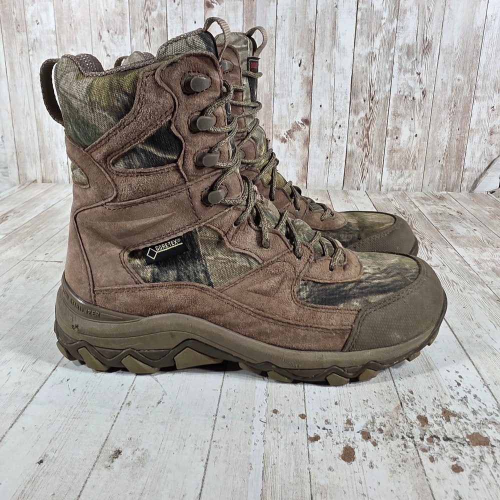 RedHead Mens 7" RCT Hunting Boots Brown Camo Gore-Tex Waterproof 520200 Size 7